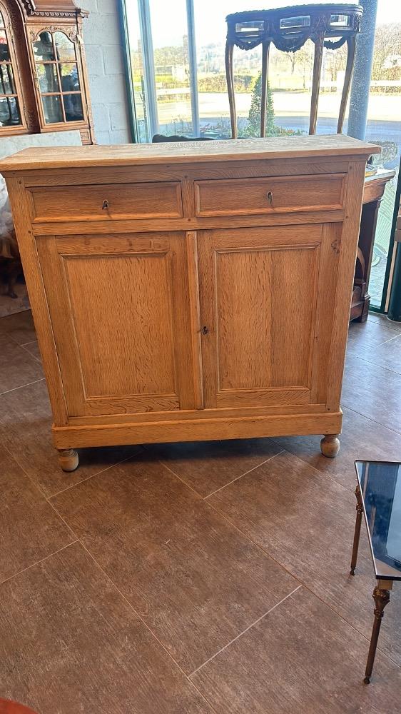 Meuble deux portes en chêne